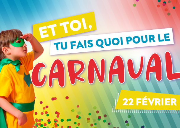 Atelier de février pour enfants – C'est Carnaval !