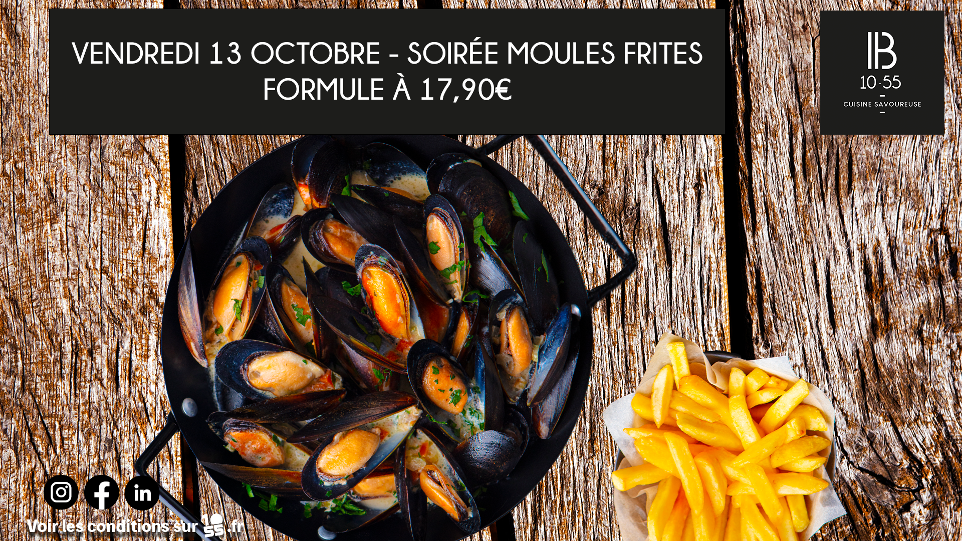 moules frites