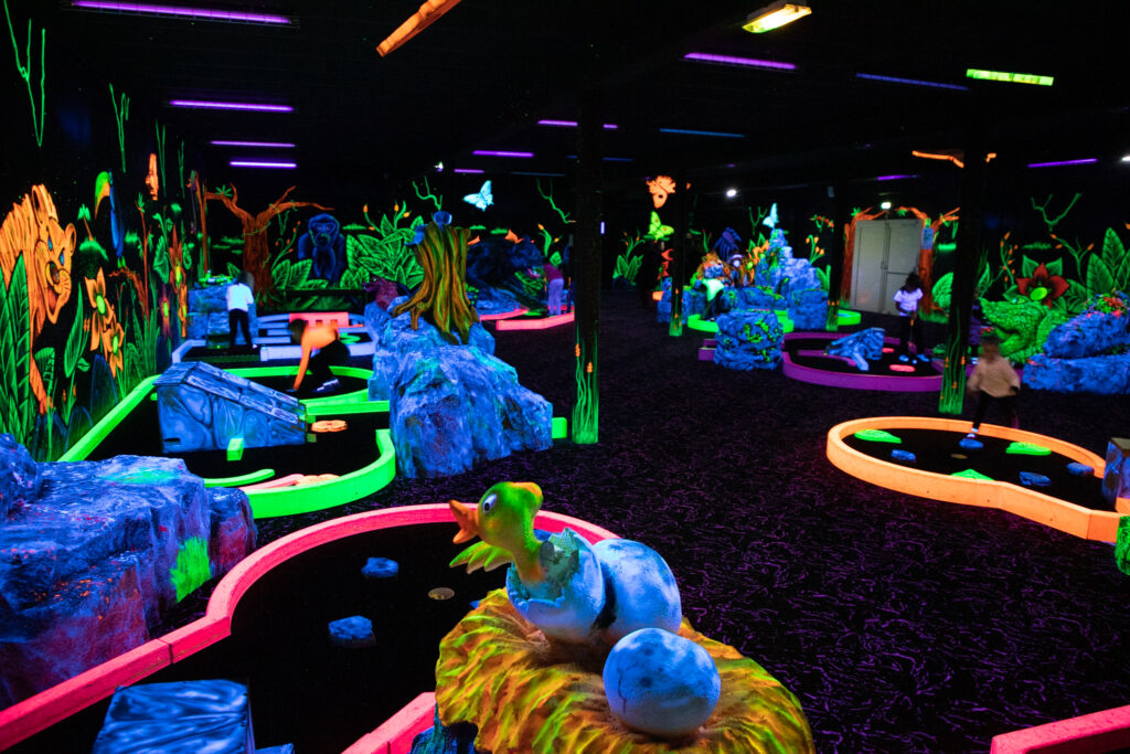 cadeau de noel mini golf